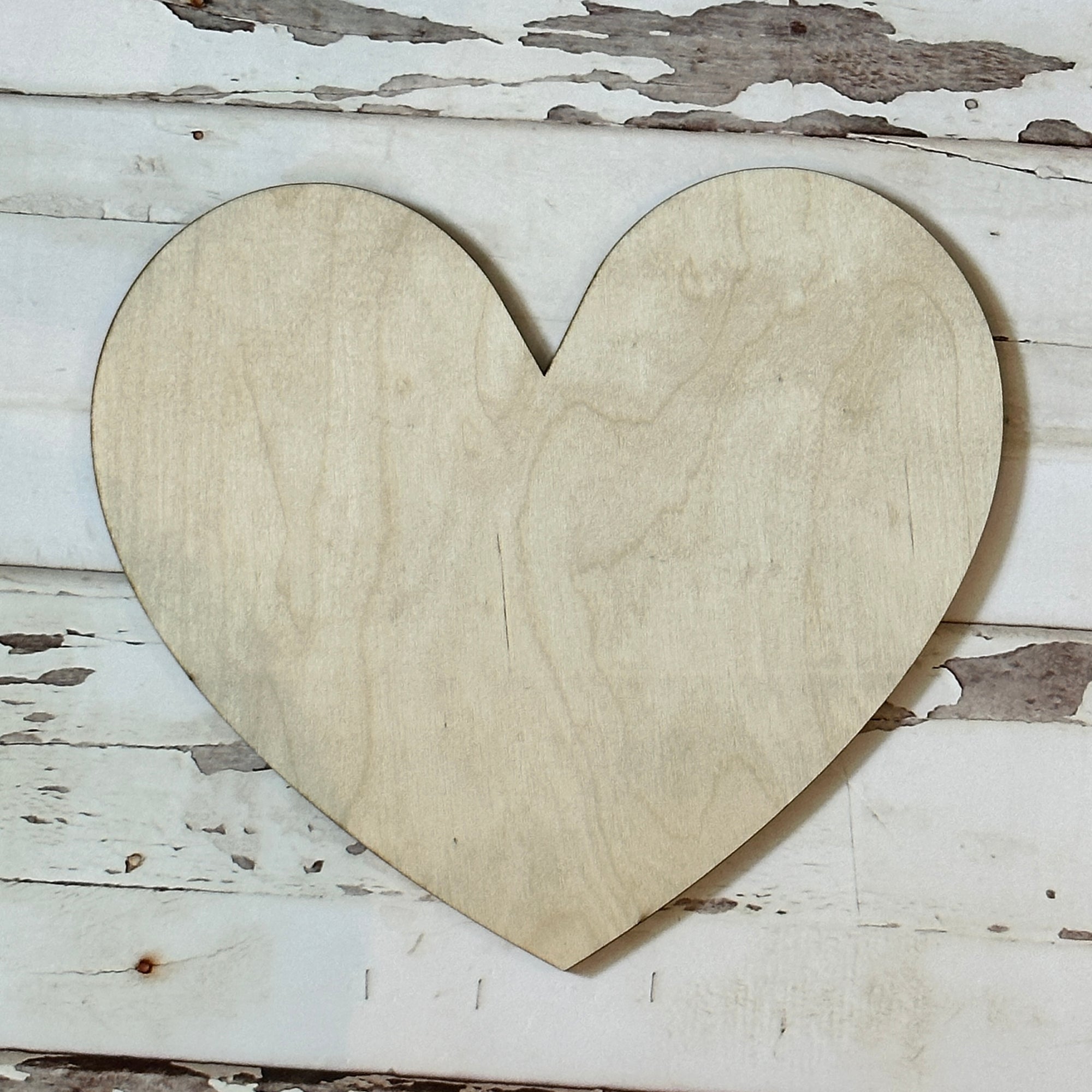 Heart 9" Paint Pour Shape or Blank P02817