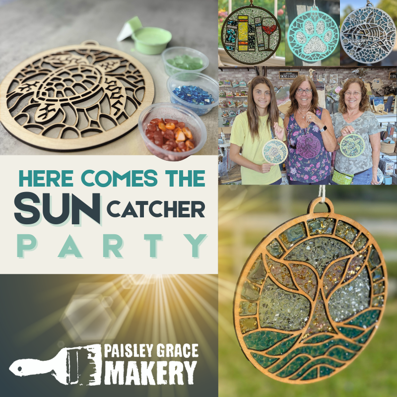 BOOK A PRIVATE HERE COMES THE SUNCatcher PARTY