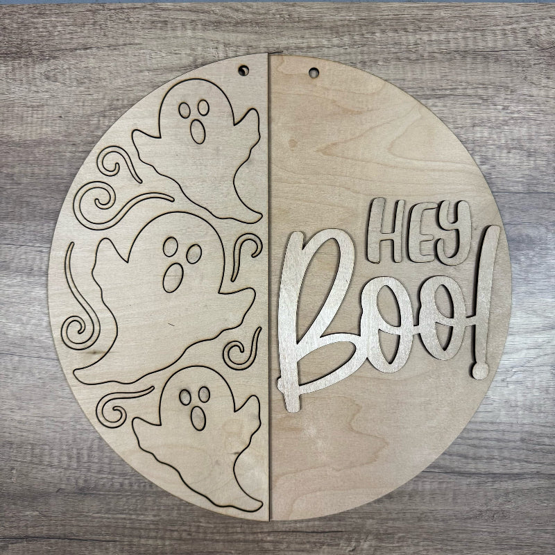 Hey Boo 3D DOOR HANGER - P014254