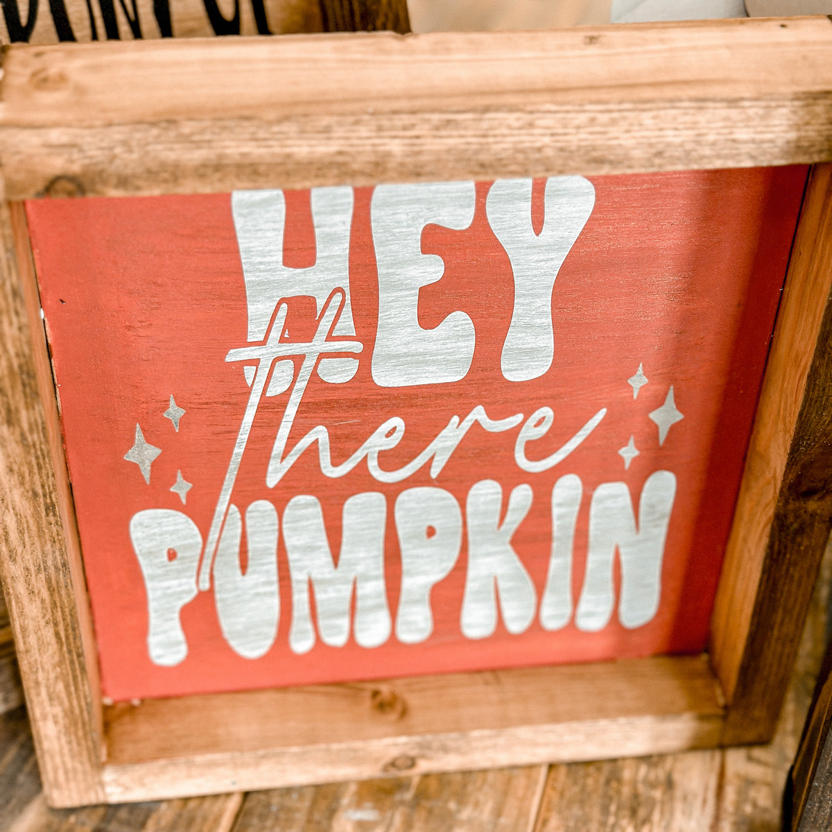 Hey There Pumpkin Retro MINI DESIGN P02924