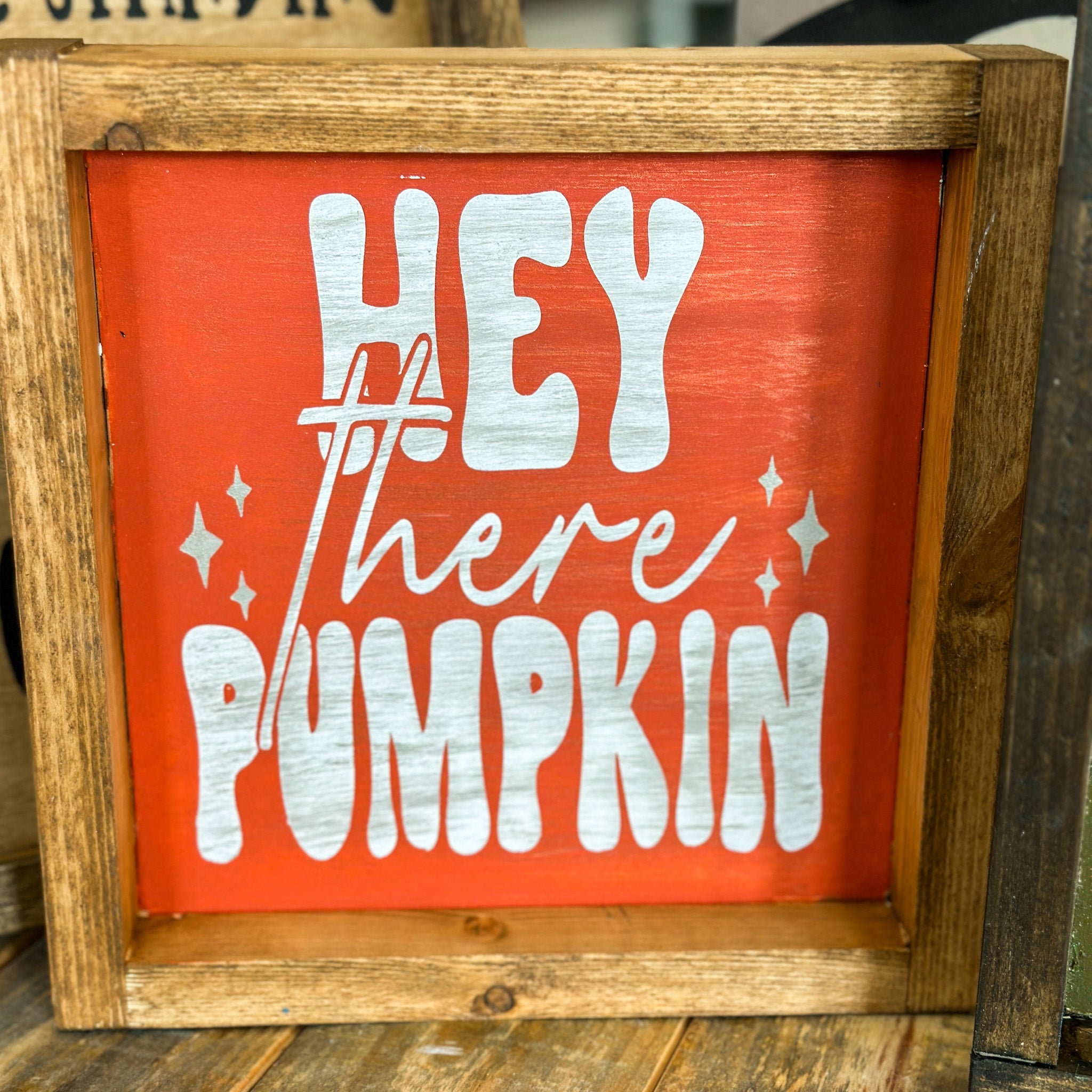 Hey There Pumpkin Retro MINI DESIGN P02924