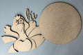 Hi Turkey Round 3D LASER PROJECT - P014115