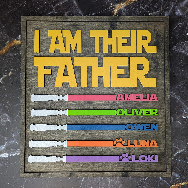I Am Their Father 3D LASER PROJECT - P014163