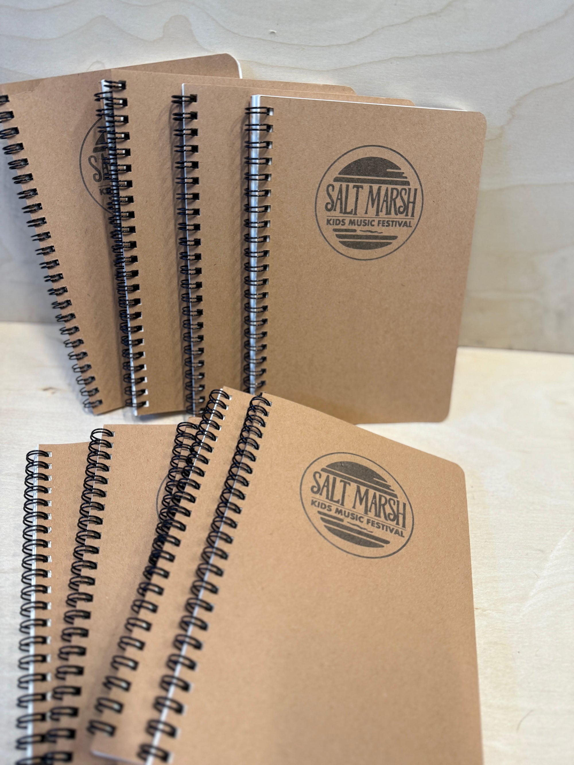 Salt Marsh Kids Writing Logo Notebook