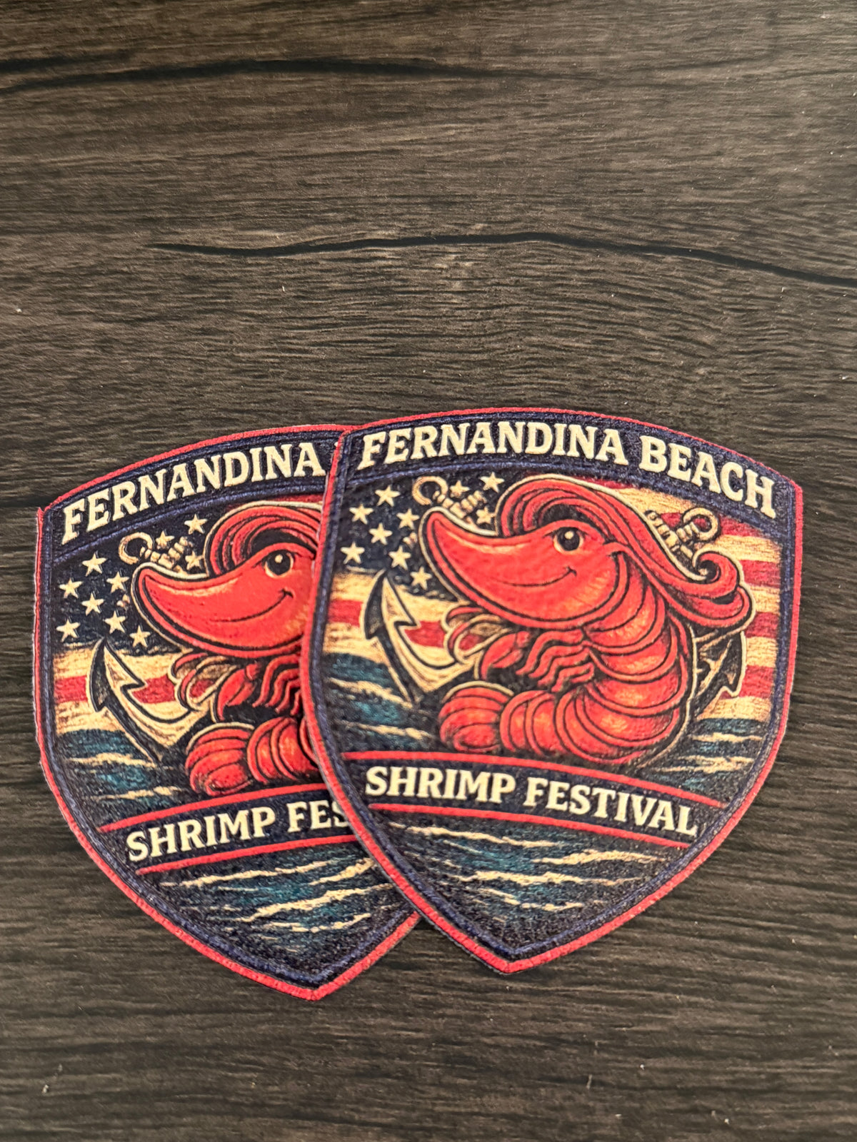 Custom Faux Embroidery Hat Patch – UV Printed Textured Adhesive Patch for Hats | Upload Your Logo or Artwork