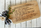 Luann's Family Recipe Cutting Boards