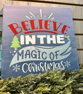 Believe In The Magic Of Christmas Mini Design P03158