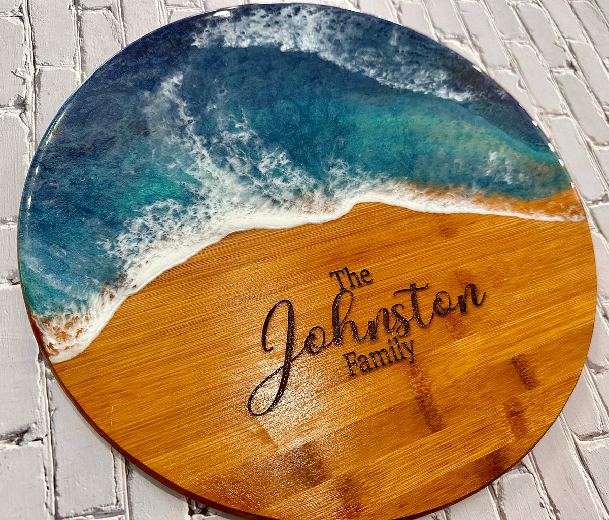 14" Lazy Susan Epoxy Workshop Choice