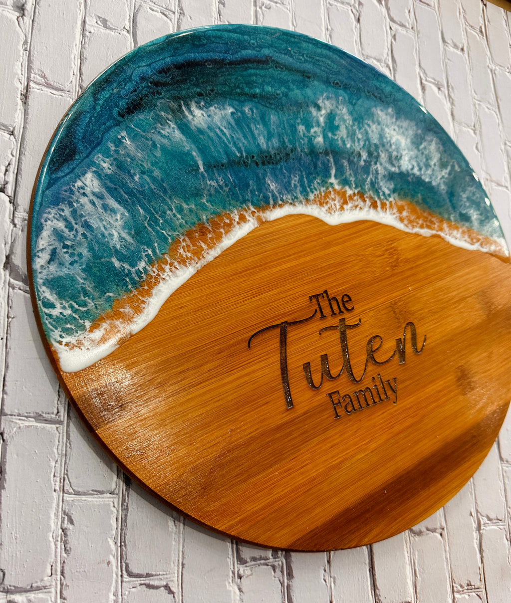 14" Lazy Susan Epoxy Workshop Choice