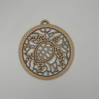 SeaGlass Sun Catcher Turtle - P014212