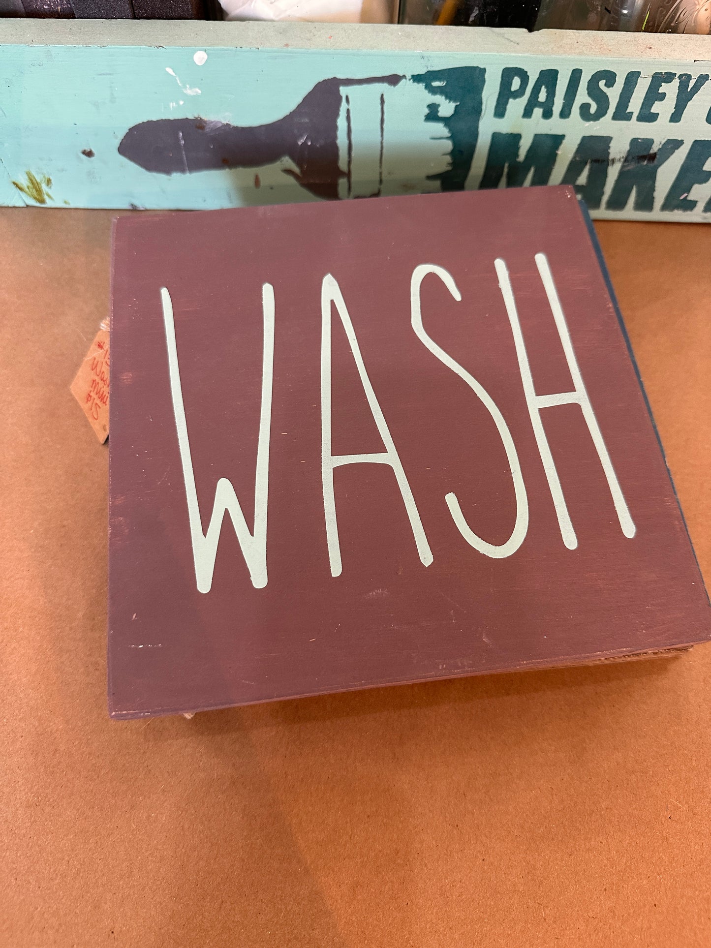 WC WASH Painted Mini 8x8