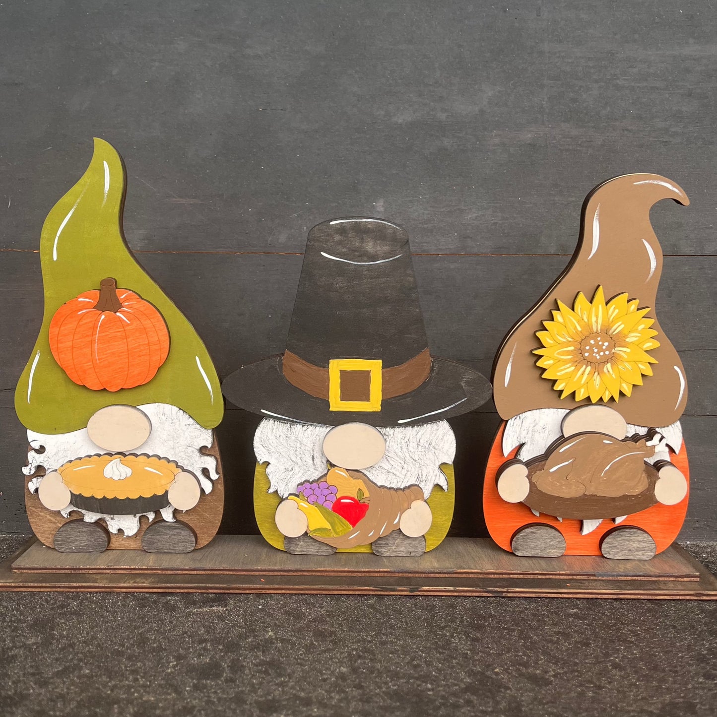 Thanksgiving Gnomes Shelf Sitter P03039