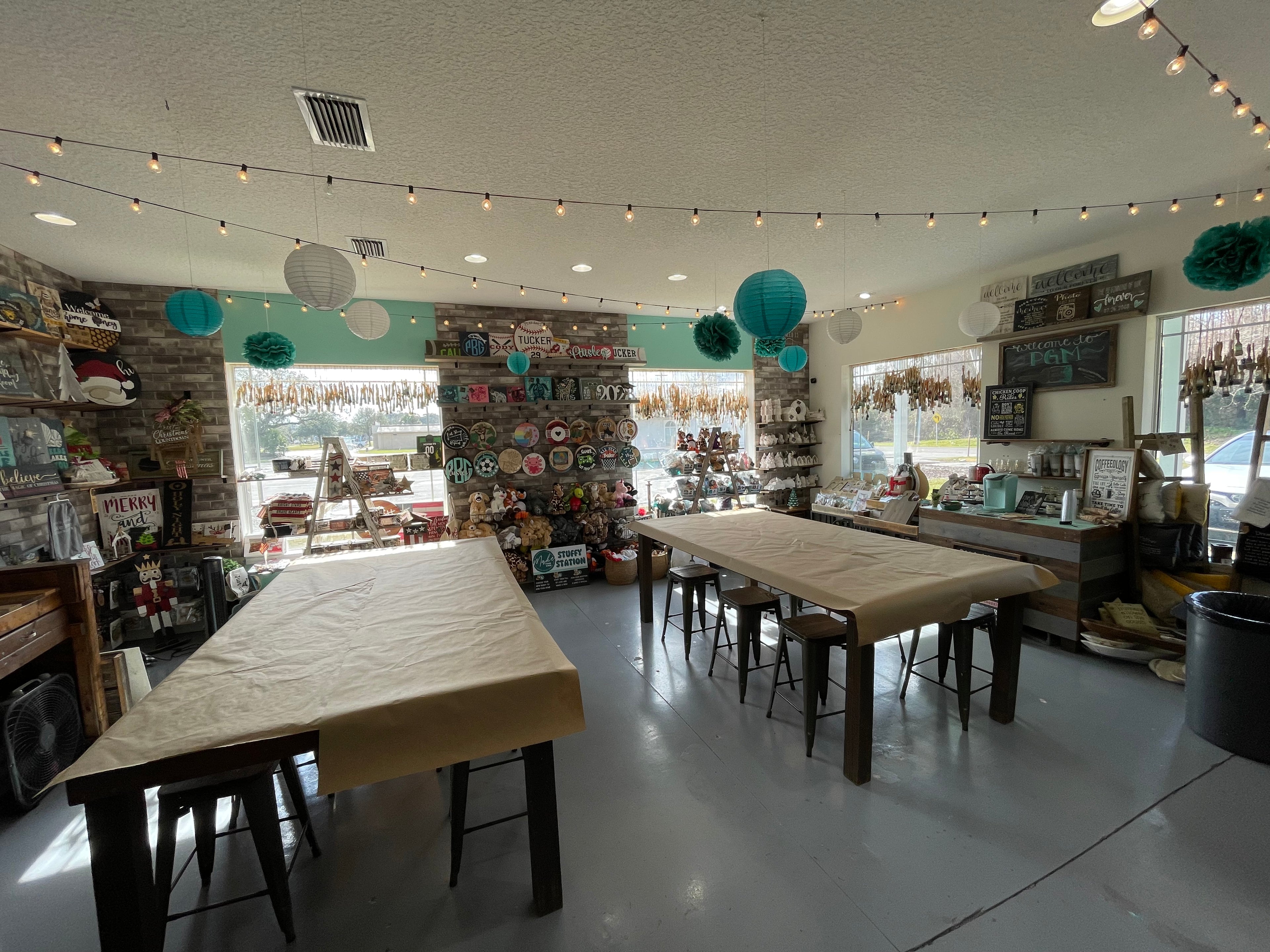 Private Party Room at Paisley Grace Makery in Fernandina Beach, Florida 