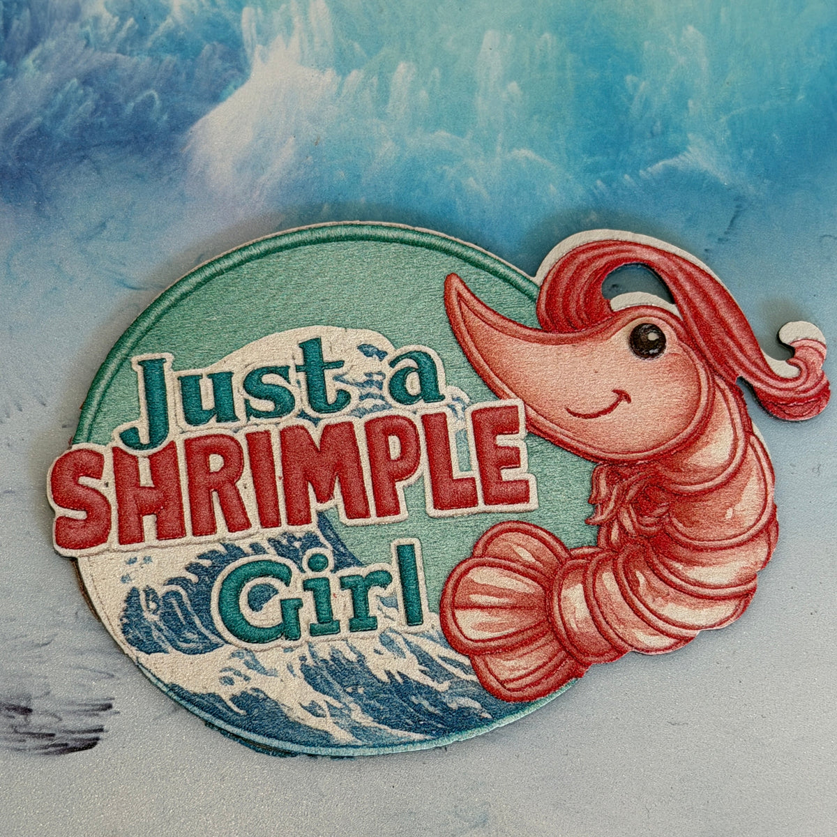 Just a Shrimple Girl Trucker Hat – Coastal Shrimp Festival Hat | Fernandina Beach Florida Boutique Style Cap