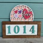 Drop in Hearts and Love 3D Laser Project- G327