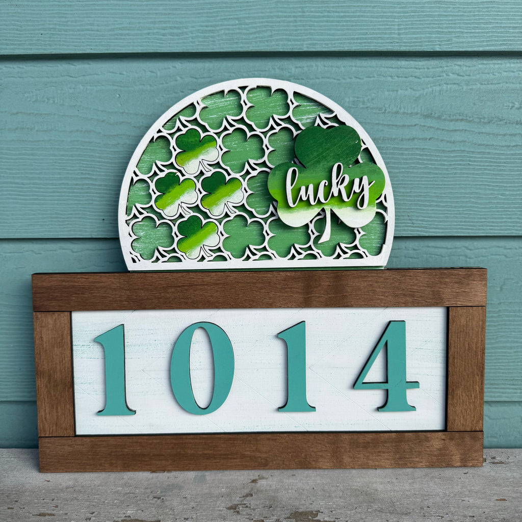 Drop In Shamrock Pattern 3D LASER PROJECT -G329