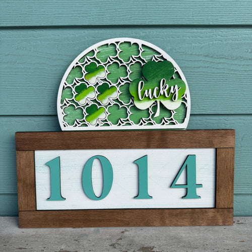 Drop In Shamrock Pattern 3D LASER PROJECT -G329