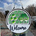 Drop In Shamrock Pattern 3D LASER PROJECT -G329