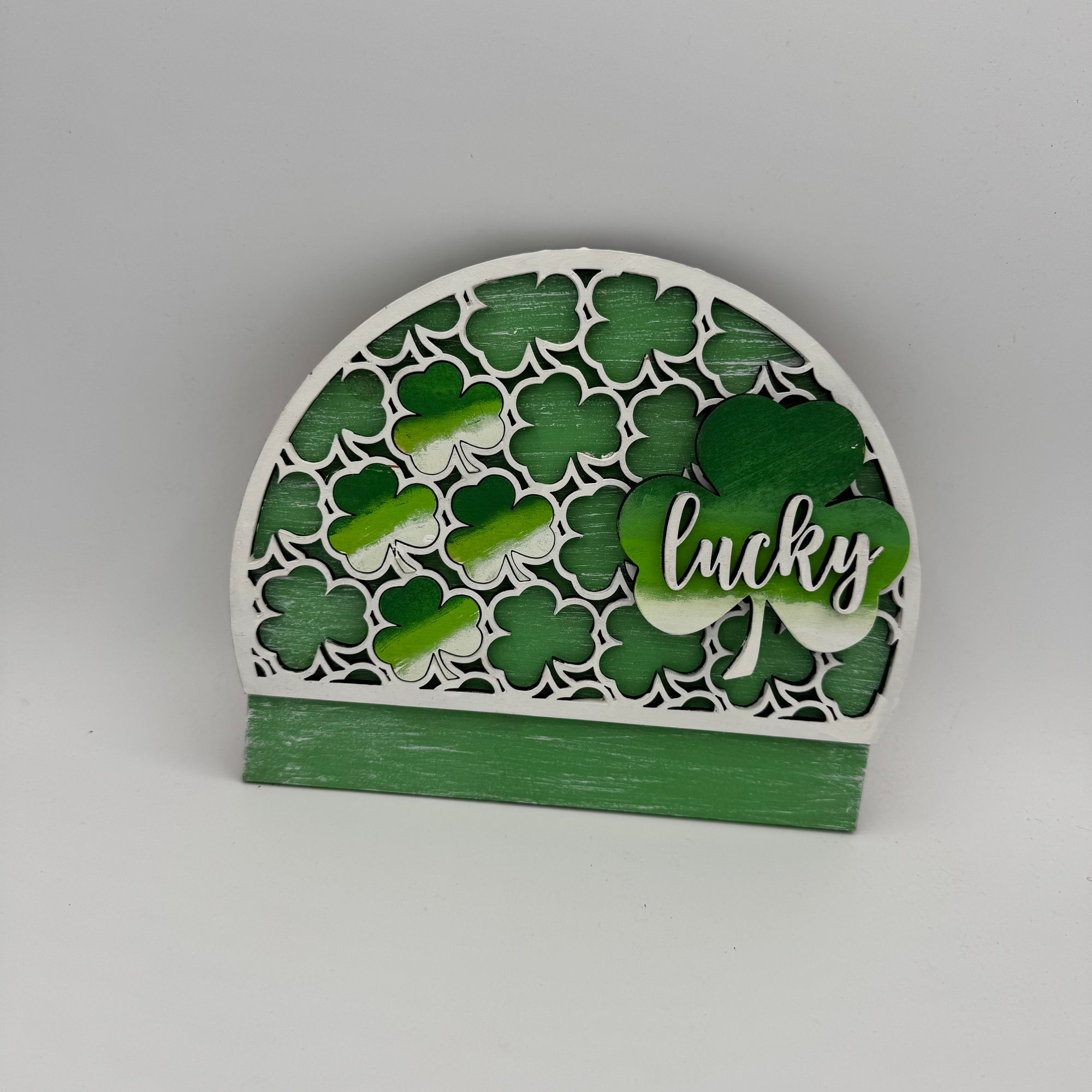 Drop In Shamrock Pattern 3D LASER PROJECT -G329
