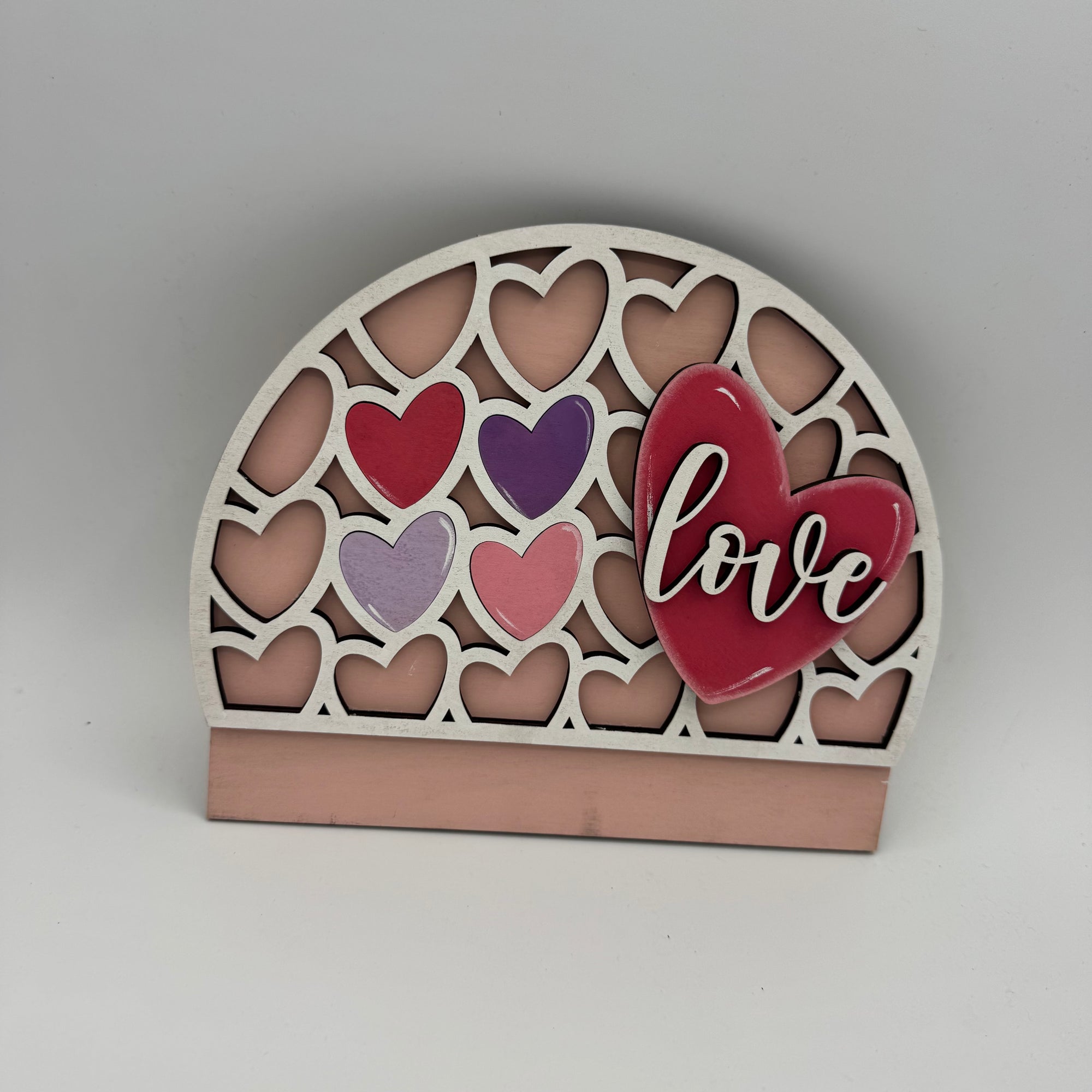 Drop in Hearts and Love 3D Laser Project- G327