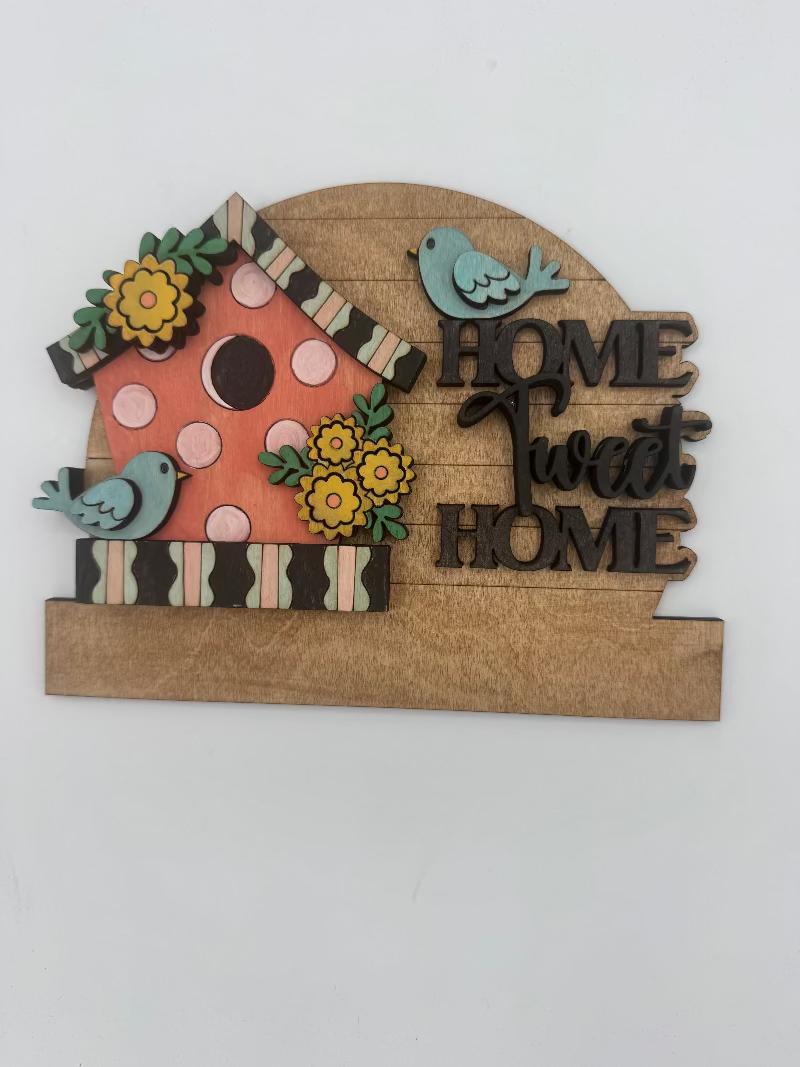 Drop In Home Tweet Home 3D LASER PROJECT -G402