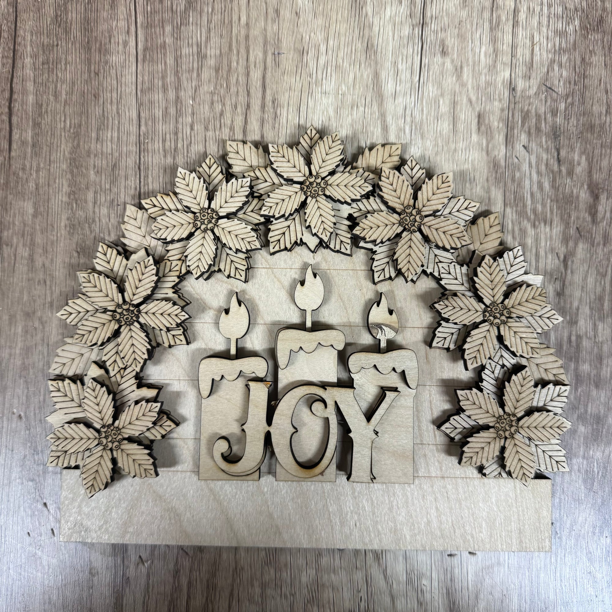 Drop In Christmas Joy 3D LASER PROJECT -G412