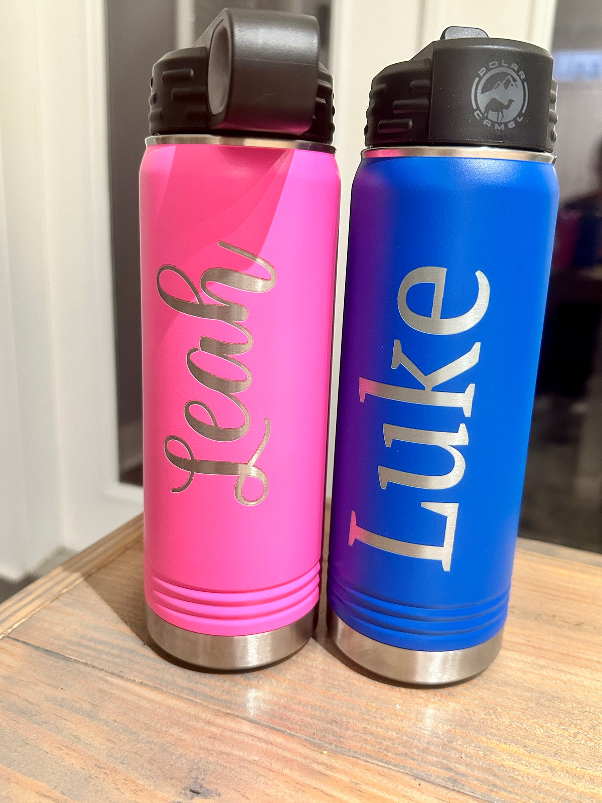 Back to School Engraved Water Bottle (with pencil add on option)