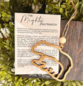 Mighty Matriarch Bear and Cub Story Card Ornament P13139