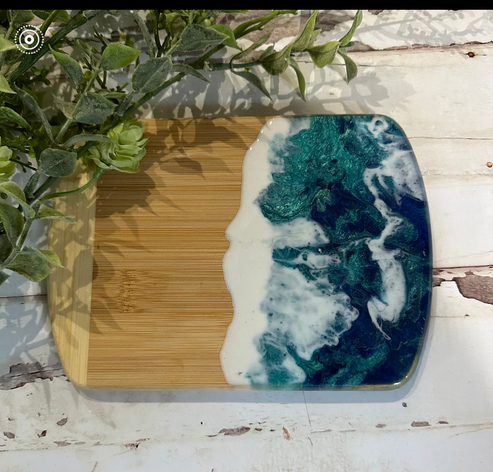 13" Serving Board (No Handle) Epoxy Workshop Choice