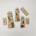 Lighthouse Patina  3D LASER PROJECT G526