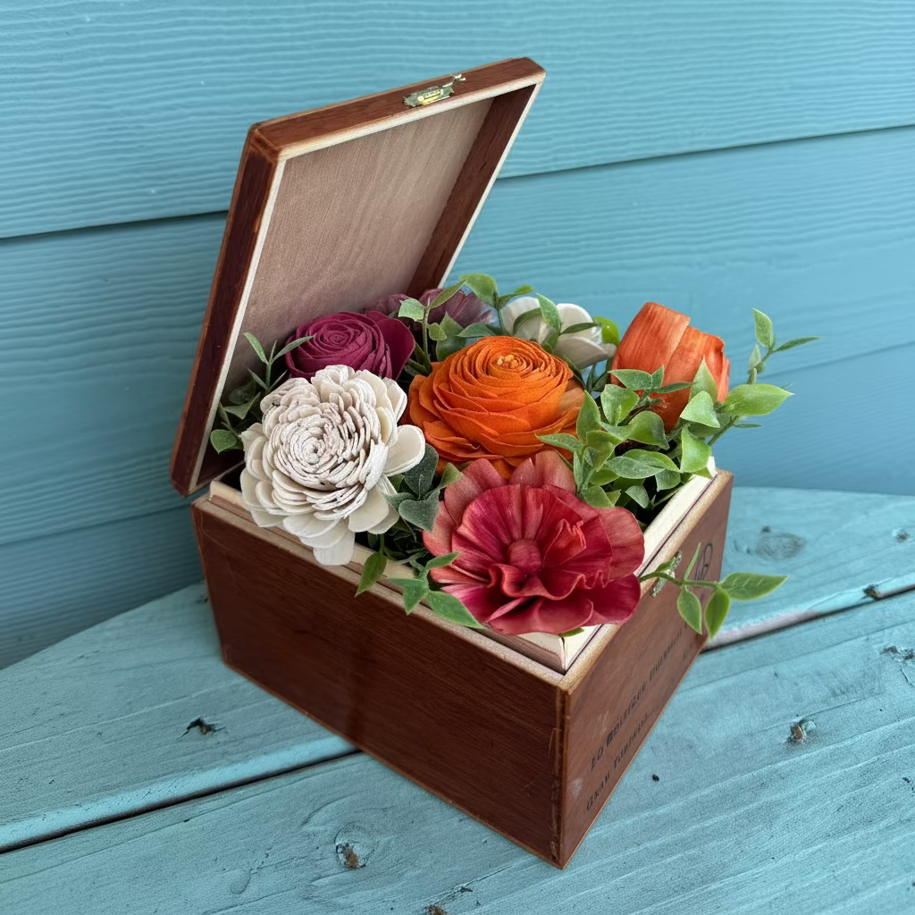 Sola Flower Cigar Box Project -G0578