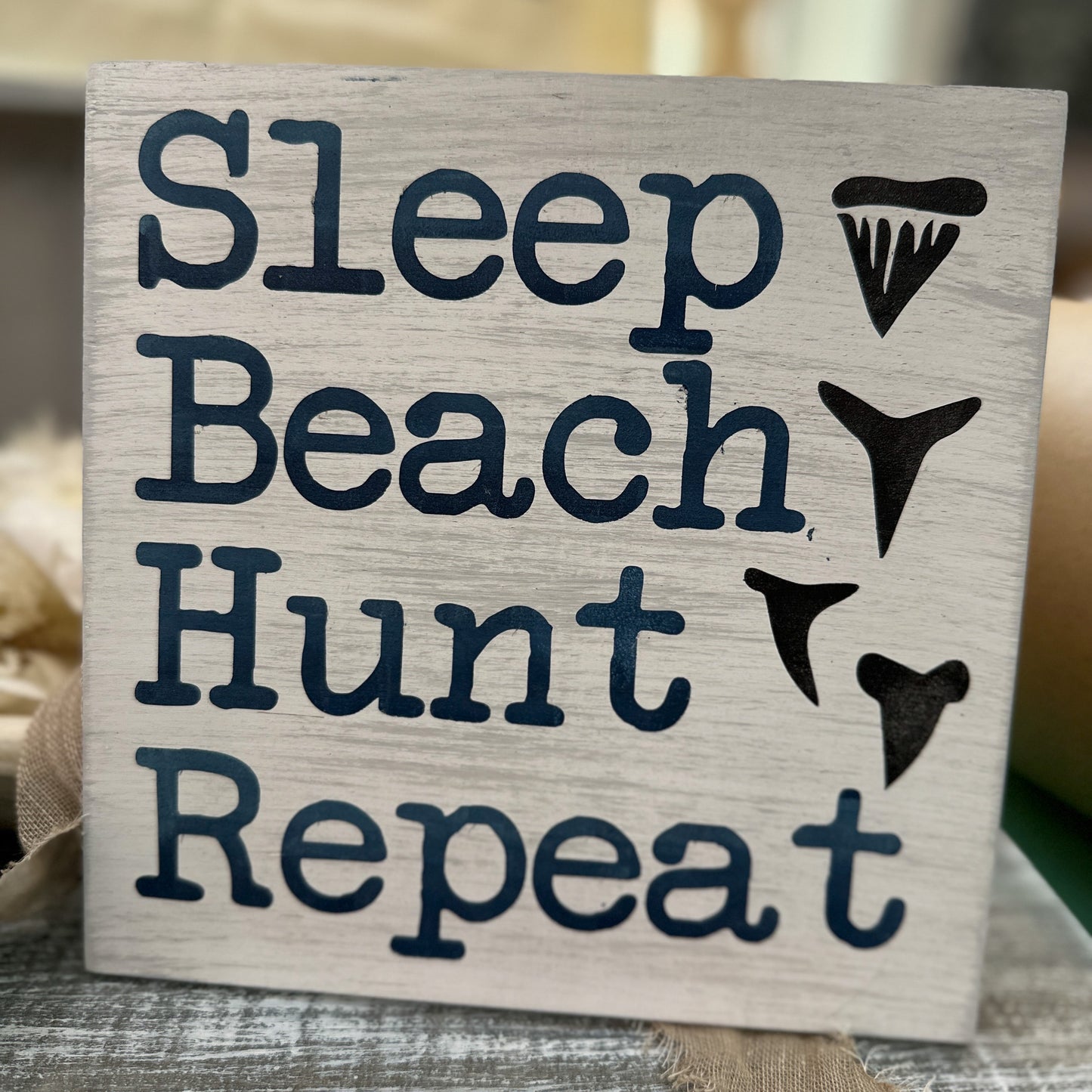 Sleep Beach Hunt Repeat P2595 MINI DESIGN