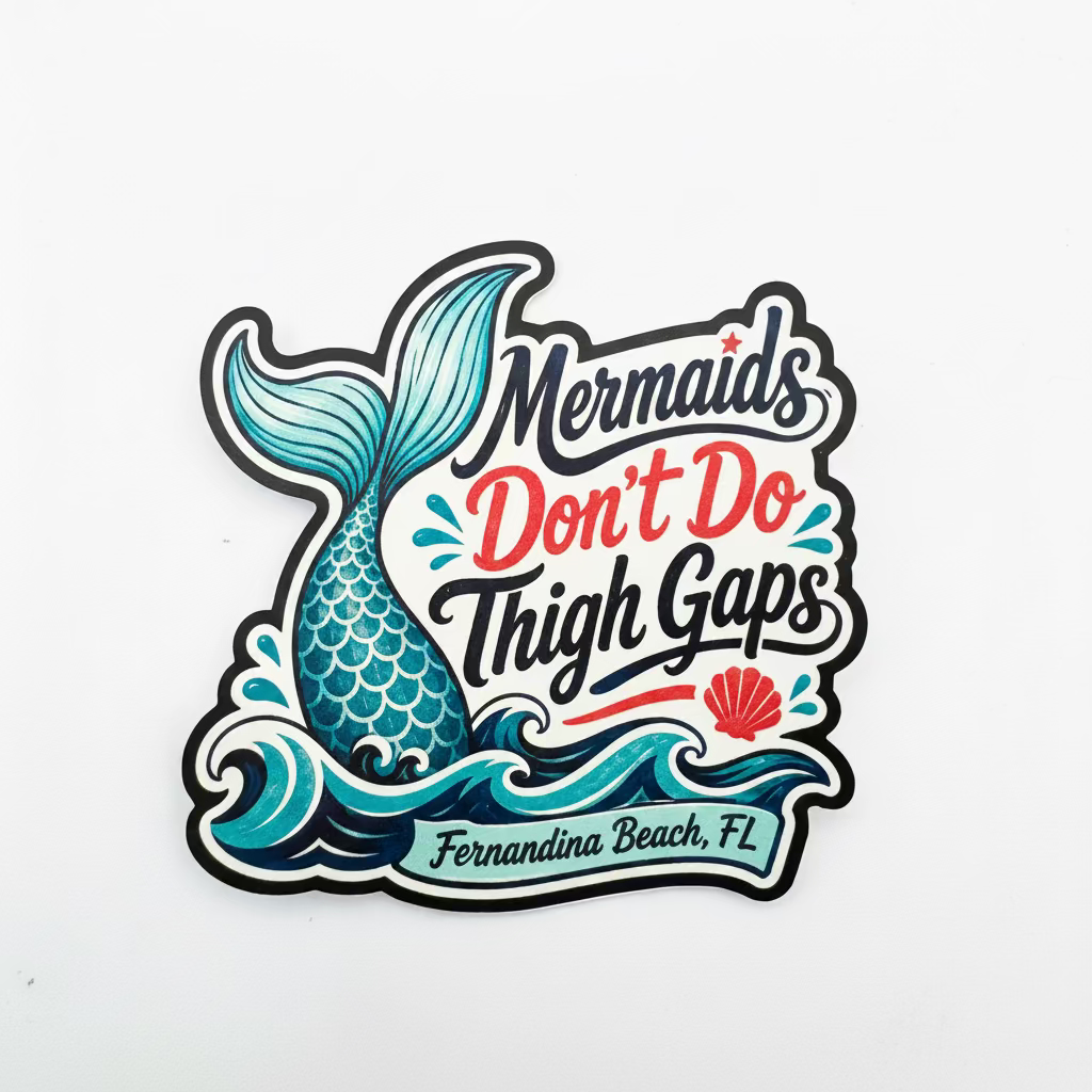 Mermaids Don't Do Thigh Gaps G0626