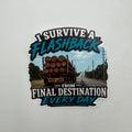 I Survived a Flashback Sticker -G0639