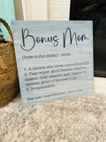 Bonus Mom Definition SQUARE DESIGN P2575