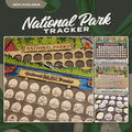 National Park Tracker Laser Cut Gift P13553