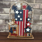 Interchangeable Arch 4th of July3D LASER PROJECT G493