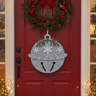 Jingle All Way 3D DOOR HANGER - G186