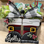 Jolly Santa Boots Ornament G0805