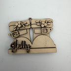 Jolly Santa Boots Ornament G0805