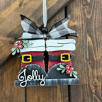 Jolly Santa Boots Ornament G0805