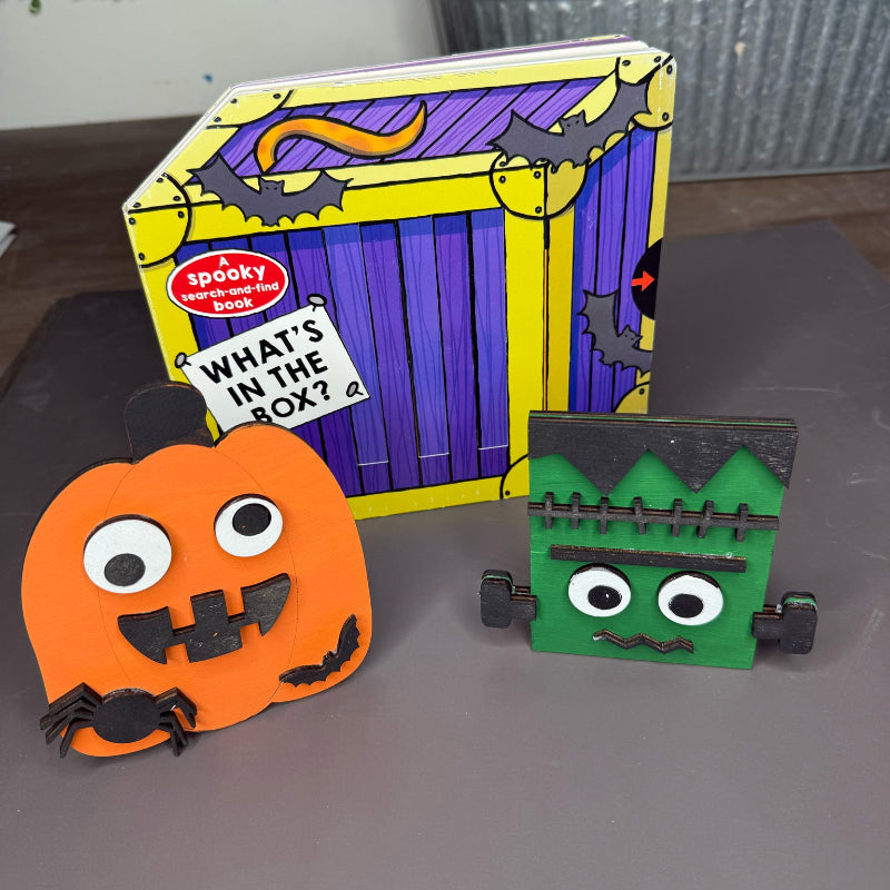 Kids Pumpkin and Monster 3D LASER PROJECT - P014109