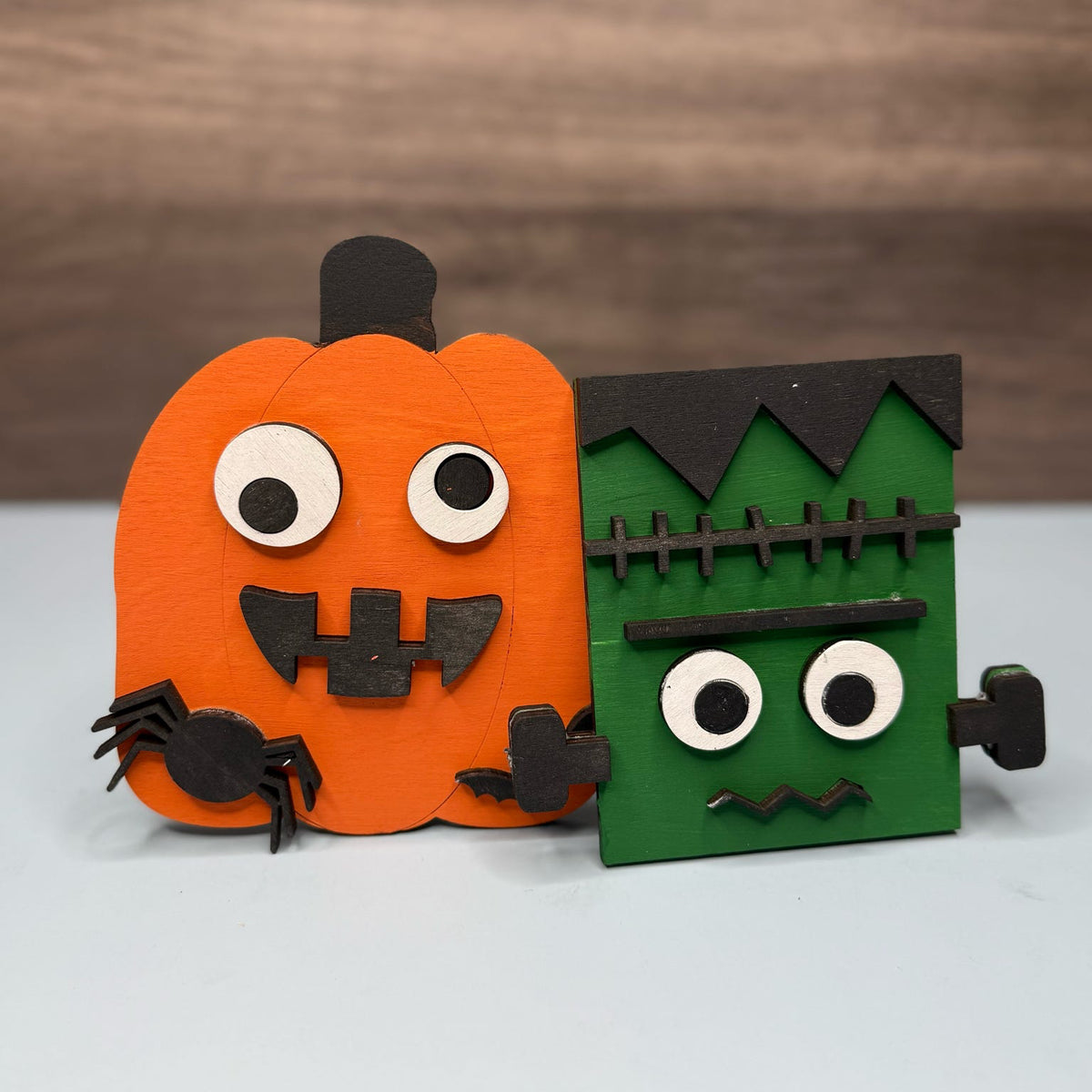 Kids Pumpkin and Monster 3D LASER PROJECT - P014109