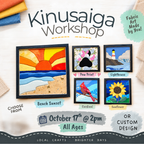10.17.26 @ 2pm Kinusaiga Workshop – Japanese No-Sew Fabric Art G0736