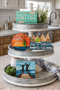 Lake Life Tiered Tray Collections P1444