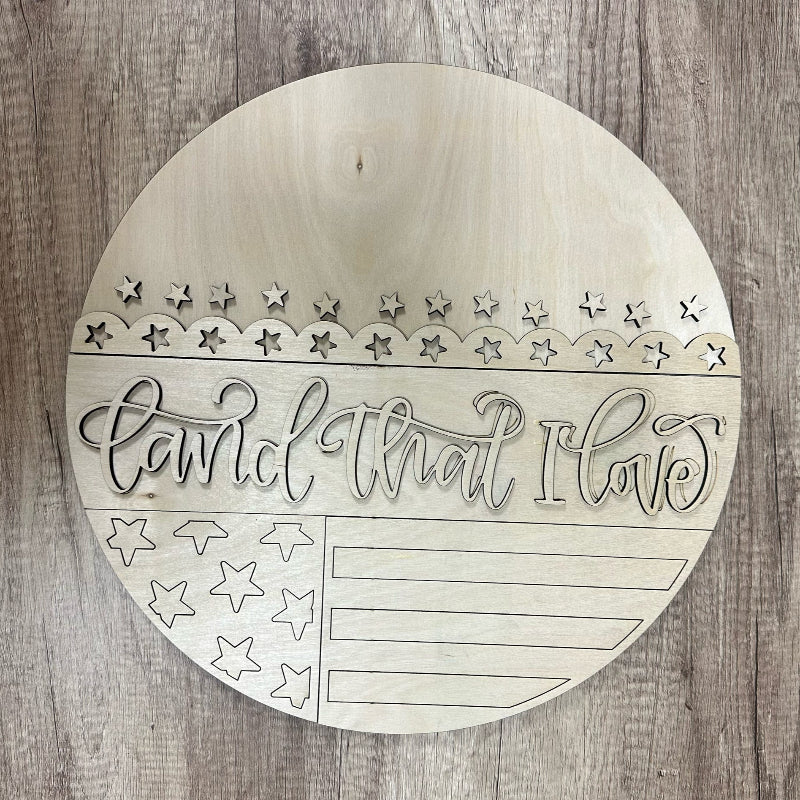 Land That I Love 3D DOOR HANGER - P014162