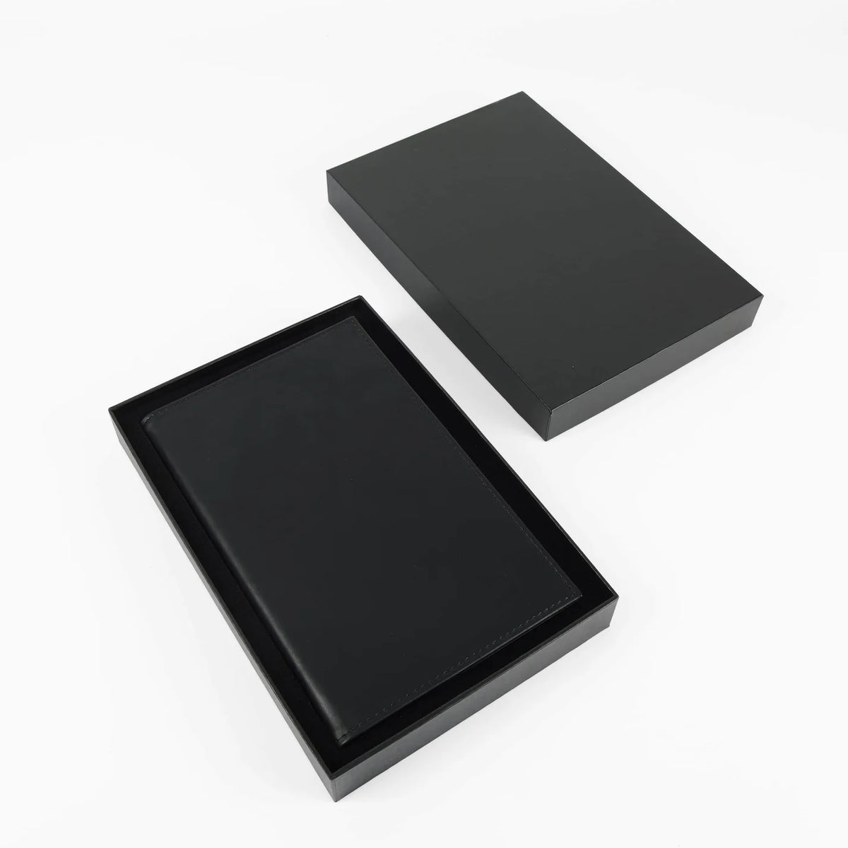 Black Laserette Journal- Customize with Your Logo, Quote or Monogram