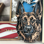 Layered Dog Breed Portrait G0794