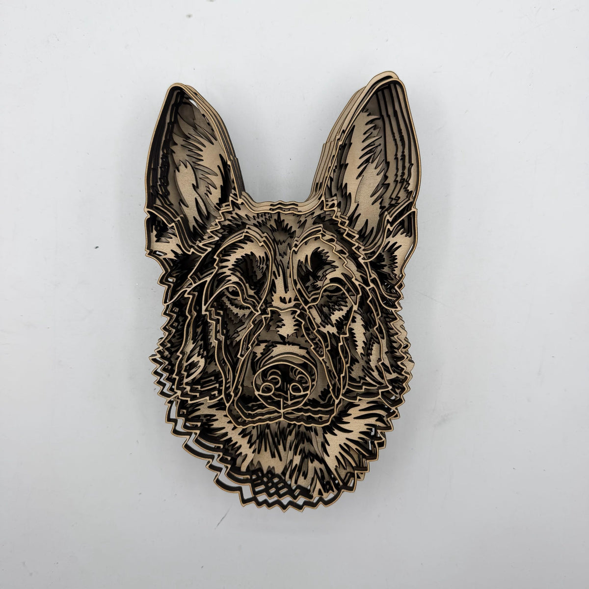 Layered Dog Breed Portrait G0794