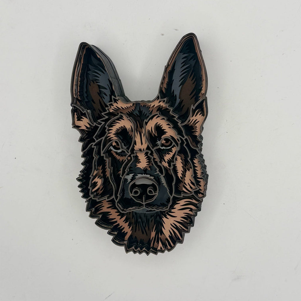 Layered Dog Breed Portrait G0794